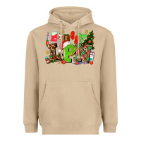 Mushroom lpn christmas nurse with Heavyweight Hoodie - AdoDesignShop