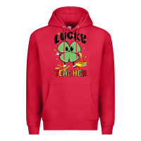 Cardinal lucky teacher Premium Hoodie - MaliasSmallBusiness
