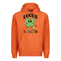 Carrot lucky teacher Premium Hoodie - MaliasSmallBusiness