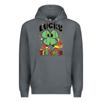 Rock lucky teacher Premium Hoodie - MaliasSmallBusiness