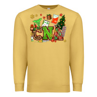 Antique Gold cna christmas Premium Sweatshirt - AdoDesignShop
