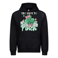 Black too cute to pinch Urban Hoodie - MaliasSmallBusiness