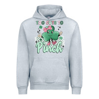 Heather Grey too cute to pinch Urban Hoodie - MaliasSmallBusiness