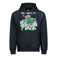 Navy too cute to pinch Urban Hoodie - MaliasSmallBusiness