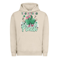 Pigment French Oak too cute to pinch Urban Hoodie - MaliasSmallBusiness