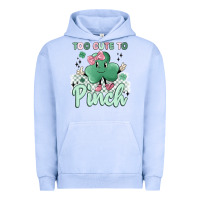 Pigment Grape Ice too cute to pinch Urban Hoodie - MaliasSmallBusiness
