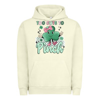 Pigment Pistachio too cute to pinch Urban Hoodie - MaliasSmallBusiness