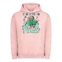 Pigment Salmon too cute to pinch Urban Hoodie - MaliasSmallBusiness