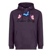 Plum embrace change Heavyweight Hoodie - JahusDesignShop