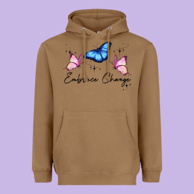 Embrace Change Heavyweight Hoodie Designed By Jahusdesignshop