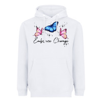 White embrace change Heavyweight Hoodie - JahusDesignShop