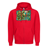 Red wild and free cactus Zipper Hoodie - RanaPortraitStore
