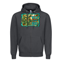 Smoke wild and free cactus Zipper Hoodie - RanaPortraitStore
