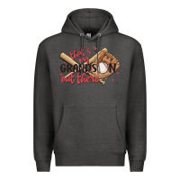 Charcoal Heather that's my grandson out there Premium Hoodie - MaliasSmallBusiness