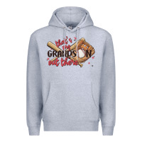 Heather Grey that's my grandson out there Premium Hoodie - MaliasSmallBusiness