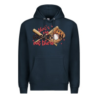 Navy that's my grandson out there Premium Hoodie - MaliasSmallBusiness