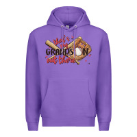 Purple that's my grandson out there Premium Hoodie - MaliasSmallBusiness