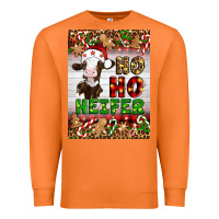 Carrot Christmas Ho Ho Ho Heifer Premium Sweatshirt - Artiststas