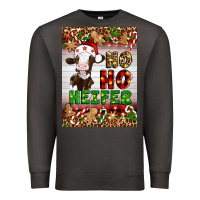 Smoke Christmas Ho Ho Ho Heifer Premium Sweatshirt - Artiststas