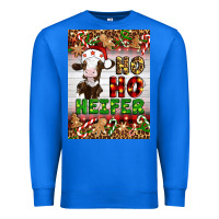 True Royal Christmas Ho Ho Ho Heifer Premium Sweatshirt - Artiststas