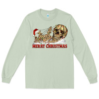 Matcha Merry christmas skeleton Long Sleeve Tee - RanaPortraitStore