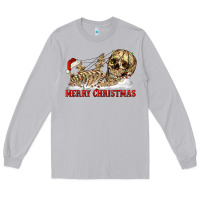 Moon Dust Merry christmas skeleton Long Sleeve Tee - RanaPortraitStore
