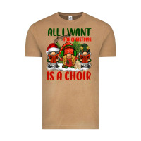 All I Want For Christmas Is A Choir Vintage Tee | Teevron