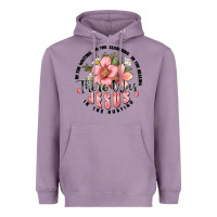 Lavender there was jesus Heavyweight Hoodie - JahusDesignShop