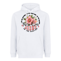 White there was jesus Heavyweight Hoodie - JahusDesignShop