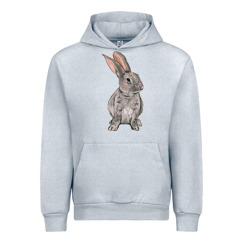Easter Bunny Urban Hoodie by NancyCooperArtShop | Teevron