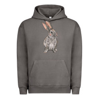 Pigment Tornado Easter bunny Urban Hoodie - NancyCooperArtShop