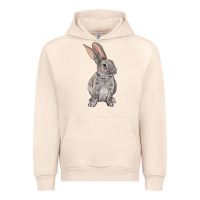 Sandshell Easter bunny Urban Hoodie - NancyCooperArtShop