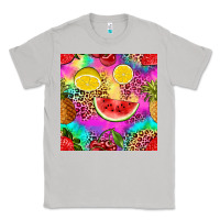 Moon Dust fruits leopard tie dye seamless pattern Classic Tee - Zillion Design Studio