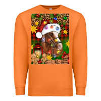 Carrot Christmas horse Premium Sweatshirt - Artiststas