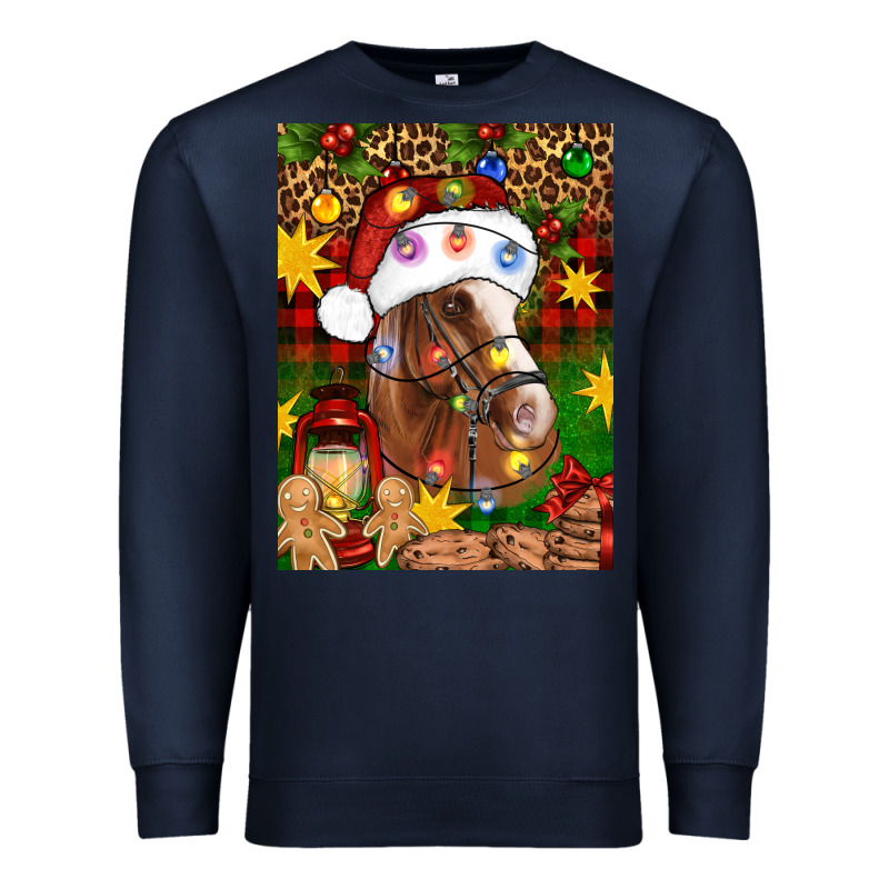 Christmas Horse Premium Sweatshirt by Artiststas | Teevron