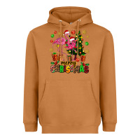 Meerkat flamingo merry christmas Heavyweight Hoodie - AdoDesignShop