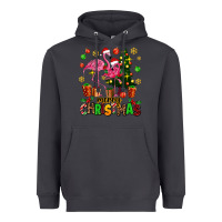Smoke flamingo merry christmas Heavyweight Hoodie - AdoDesignShop