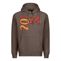 Coffee custom class of 2024 name of school font  super sn Premium Hoodie - MaliasSmallBusiness