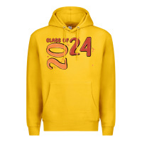 Lemon custom class of 2024 name of school font  super sn Premium Hoodie - MaliasSmallBusiness