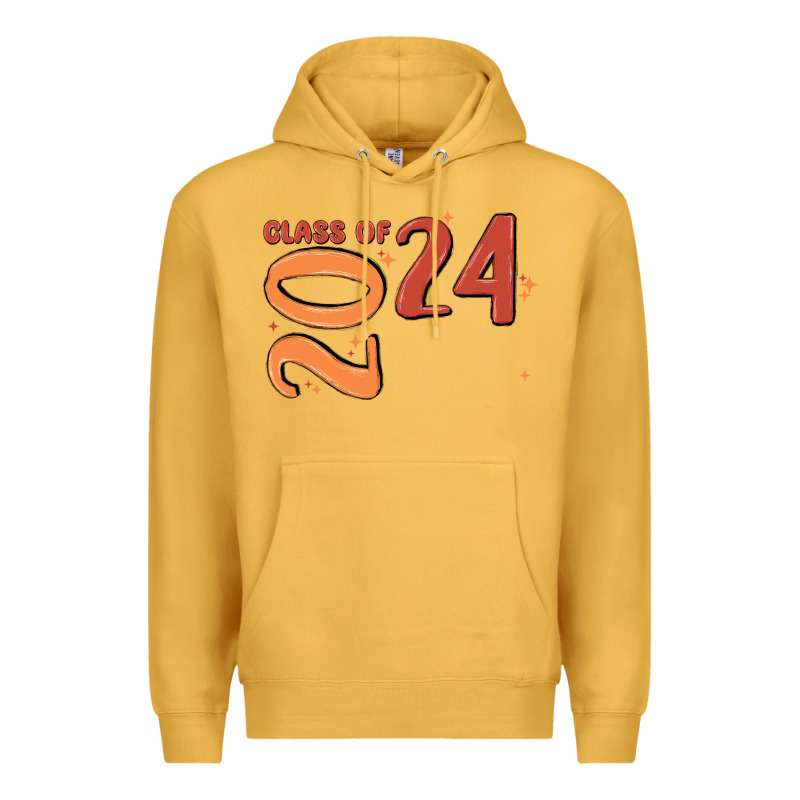 Custom Class Of 2024 Name Of School Font  Super Sn Premium Hoodie by MaliasSmallBusiness | Teevron