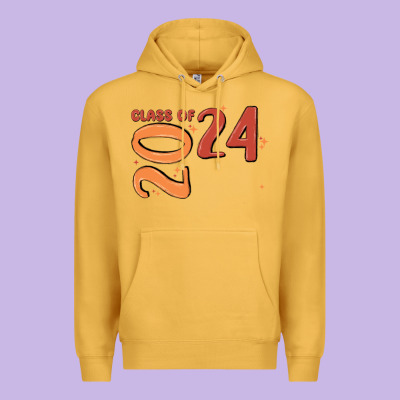 Custom Class Of 2024 Name Of School Font  Super Sn Premium Hoodie Designed By Maliassmallbusiness
