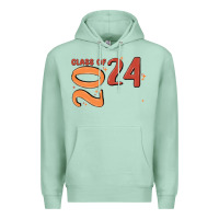 Seafoam custom class of 2024 name of school font  super sn Premium Hoodie - MaliasSmallBusiness