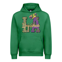 Emerald louisiana mardi gras Urban Hoodie - MaliasSmallBusiness