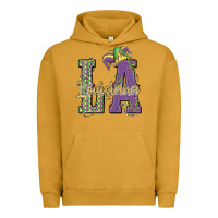 Pigment Peanut Butter louisiana mardi gras Urban Hoodie - MaliasSmallBusiness
