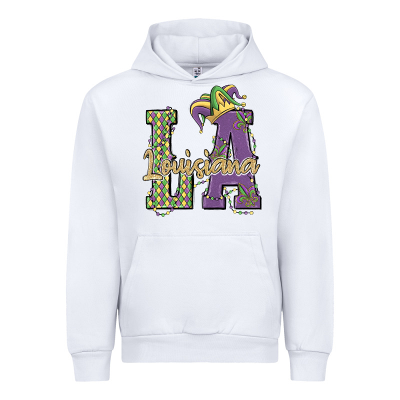 Louisiana Mardi Gras Urban Hoodie by MaliasSmallBusiness | Teevron