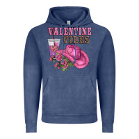 Vintage Denim valentines day valentine vıbes Vintage Hoodie - AdoDesignShop