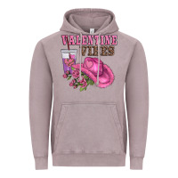 Vintage Zinc valentines day valentine vıbes Vintage Hoodie - AdoDesignShop