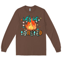 Chestnut let's get toasted Long Sleeve Tee - Zillion Design Studio