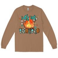 Toasted Coconut let's get toasted Long Sleeve Tee - Zillion Design Studio