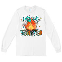 White let's get toasted Long Sleeve Tee - Zillion Design Studio